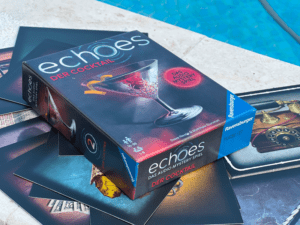 Echoes, Das Audio Mystery Spiel von Ravensburger Erfahrung am Pool